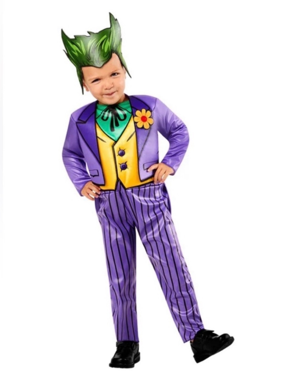 DC Comics The Joker Purple Kids Costume - 4T NEW Halloween Batman villain
